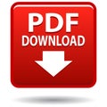 Pdf web icon red square button Royalty Free Stock Photo