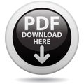 Pdf download web icon round button Royalty Free Stock Photo