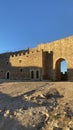 PeÃ±arroya Castle is a fortification located in the municipality of Argamasilla de Alba, Spain Royalty Free Stock Photo