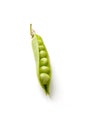 Pea pod Royalty Free Stock Photo