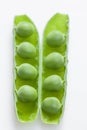 pea pod Royalty Free Stock Photo