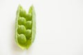 pea pod Royalty Free Stock Photo