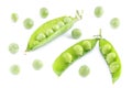 Pea pod Royalty Free Stock Photo