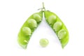 Pea pod Royalty Free Stock Photo