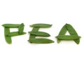 Pea Pods Royalty Free Stock Photo