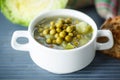 Pea soup Royalty Free Stock Photo