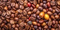 Peaberry vs Regular Coffee Beans A Visual Guide to Understanding the Differences Royalty Free Stock Photo