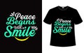 Peace begins with a smile