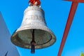 Peace bell in Tirana reminding civil war in Albania