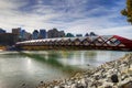 The Peace Bridge in Calgary, Canada