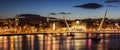 Peace Bridge in Derry Royalty Free Stock Photo