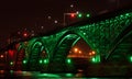 Peace Bridge at Night