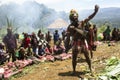 Peace calling in Huli papuan tribe