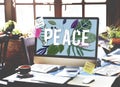 Peace Calm Free Nonviolence Privacy Solitude Zen Concept Royalty Free Stock Photo