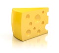 A peace of cheese