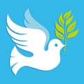 Peace Dove Blue