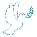 Peace Dove Blue