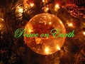 Peace on Earth Royalty Free Stock Photo