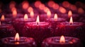 Peace fire dark religious flame candles glowing light religion christmas candlelight Royalty Free Stock Photo