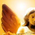 Peace and Hope of Angel Love Royalty Free Stock Photo
