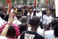 Peace march for Michael Brown Royalty Free Stock Photo