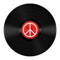 Peace Music LP Vinyl Peace Symbol