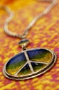 Peace necklace Royalty Free Stock Photo