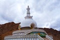 Peace Pagoda in Leh, India Royalty Free Stock Photo