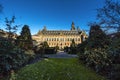 Peace Palace backyard Royalty Free Stock Photo