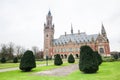 Peace Palace in The Hague, the Netherlands Royalty Free Stock Photo