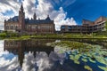 Peace Palace mirror Royalty Free Stock Photo