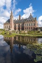 Peace Palace mirror Royalty Free Stock Photo