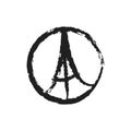 Peace for Paris Vector Illustration