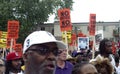 Peace rally for Michael Brown Royalty Free Stock Photo