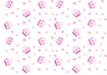 Peace Seamless Patterns Cute Vectors Royalty Free Stock Photo