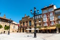 Peace Square in medieval village of Haro, La Rioja