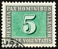 Peace Stamp from Switzerland 1945