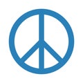 Peace symbol icon