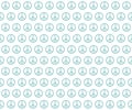 Peace symbol seamless background - cdr format Royalty Free Stock Photo