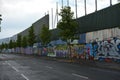 Peace Wall, that separate catholics and protestants.