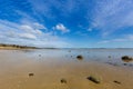 Peaceful afternoon at Dunalley Beach, Frederic Henry Bay, east c