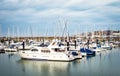 Peaceful Bangor harbour in Northern Ireland Royalty Free Stock Photo