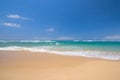 Peaceful beach scene Royalty Free Stock Photo