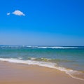 Peaceful beach scene Royalty Free Stock Photo