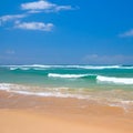 Peaceful beach scene Royalty Free Stock Photo