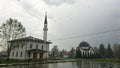 Peaceful Coexistence of Mosque and Church Side by Side in a Harmonious Setting Generative AI Royalty Free Stock Photo