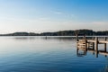 A peaceful day at a Missouri Lake