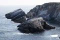 A Peaceful Day at the Seaside: The Majestic Cliffs Meet the Deep Blue Sea