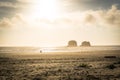 Twin Rocks at Rockaway Beach Royalty Free Stock Photo