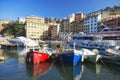 Peaceful harbour in Camogli, Liguria, Italy